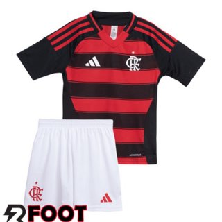 Maillot de Foot Flamengo Enfant Domicile Rouge Noir 2025/2026