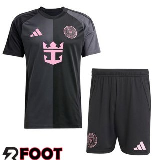Maillot de Foot Inter Miami CF Enfant Exterieur Noir 2025/2026