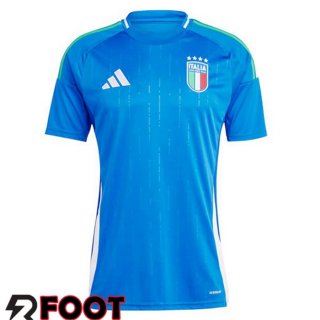 Maillot Foot Equipe Italie Domicile Bleu UEFA Euro 2024