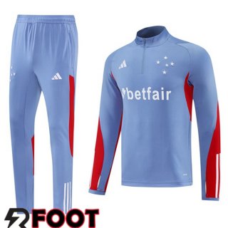 Ensemble Survetement de Foot Cruzeiro EC Bleu 2025/2026