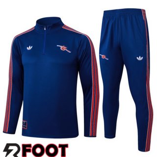 Ensemble Survetement de Foot Arsenal Bleu 2025/2026