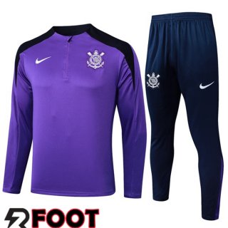 Ensemble Survetement de Foot Corinthians Pourpre 2025/2026