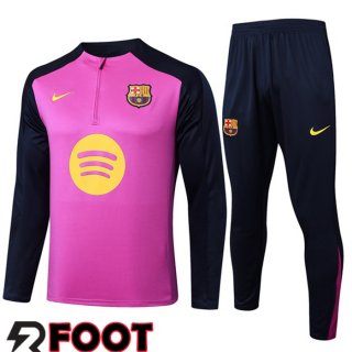 Ensemble Survetement de Foot FC Barcelone Pourpre 2025/2026